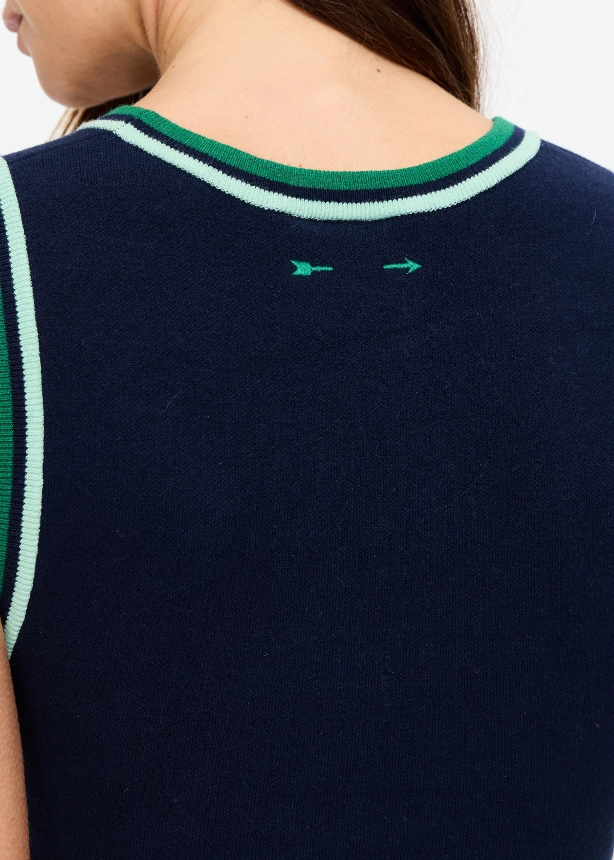 JOEY KNIT TANK TOP NAVY