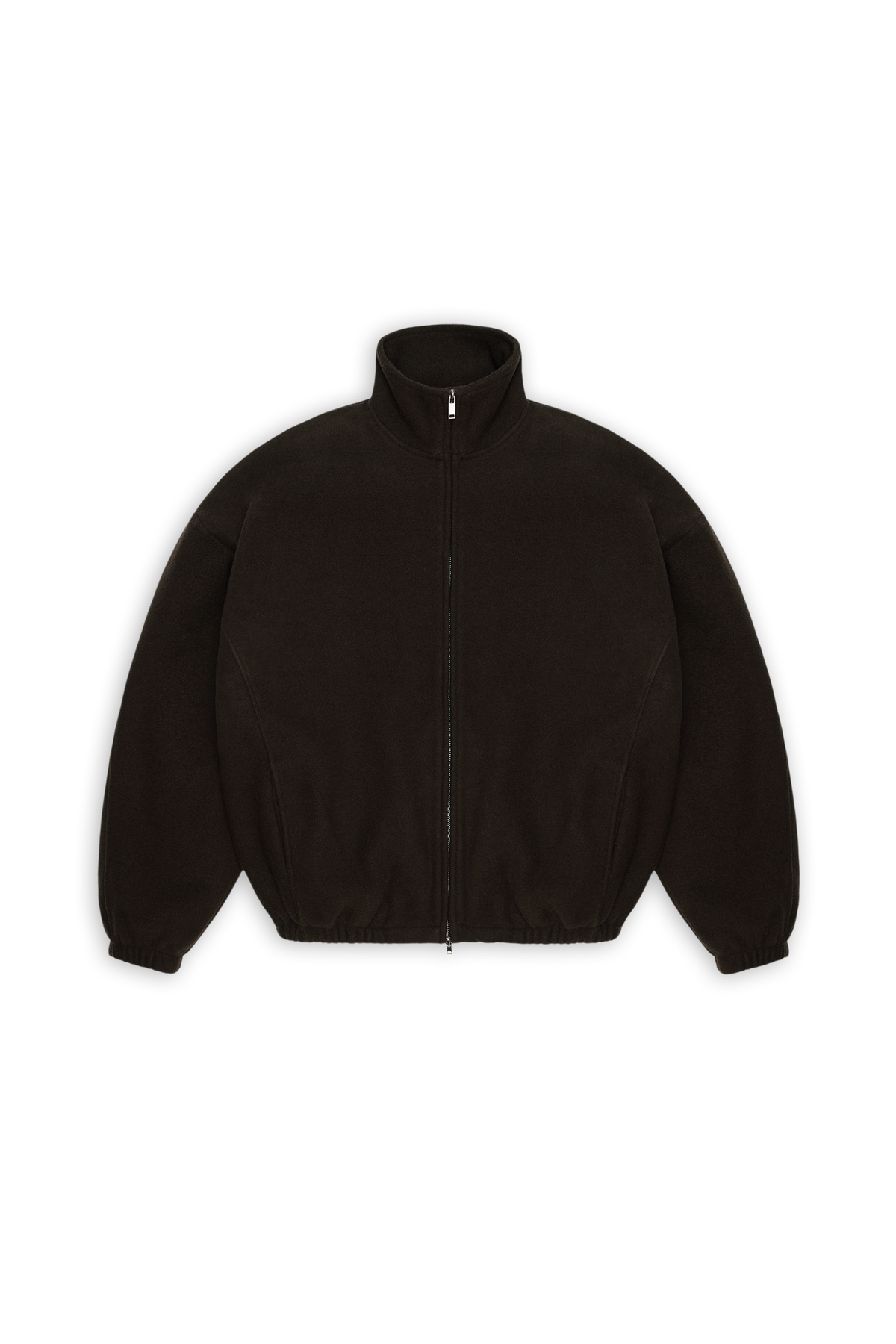 Fleece Zip Jacket Bark