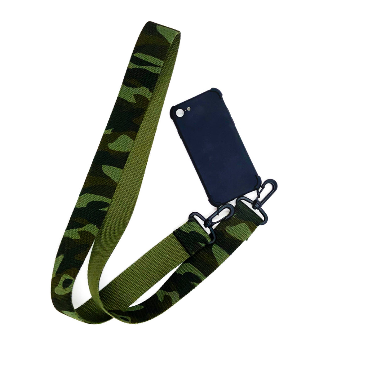 Basic Necklace Green Camo