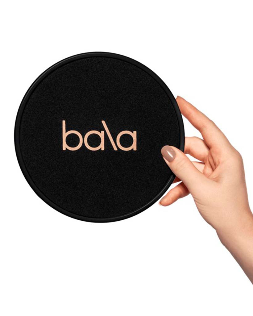Bala 7” Exercise Sliders - Charcoal