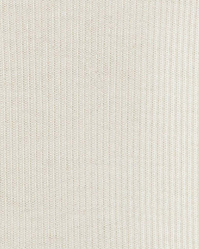 BA Crew Neck Rib w White