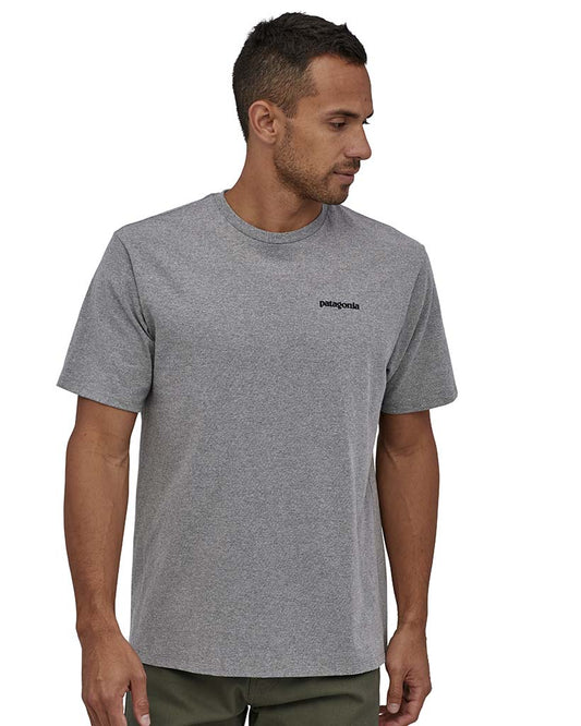 M's P-6 Logo Responsibili-Tee Gravel Heather
