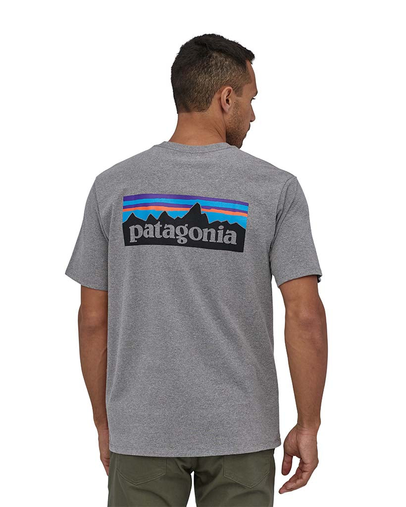 M's P-6 Logo Responsibili-Tee Gravel Heather
