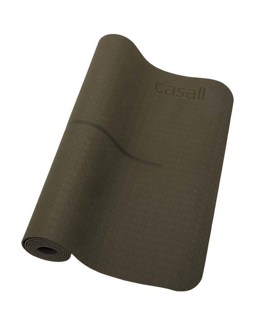 Yoga Mat Position 4mm - Forest Green/Black