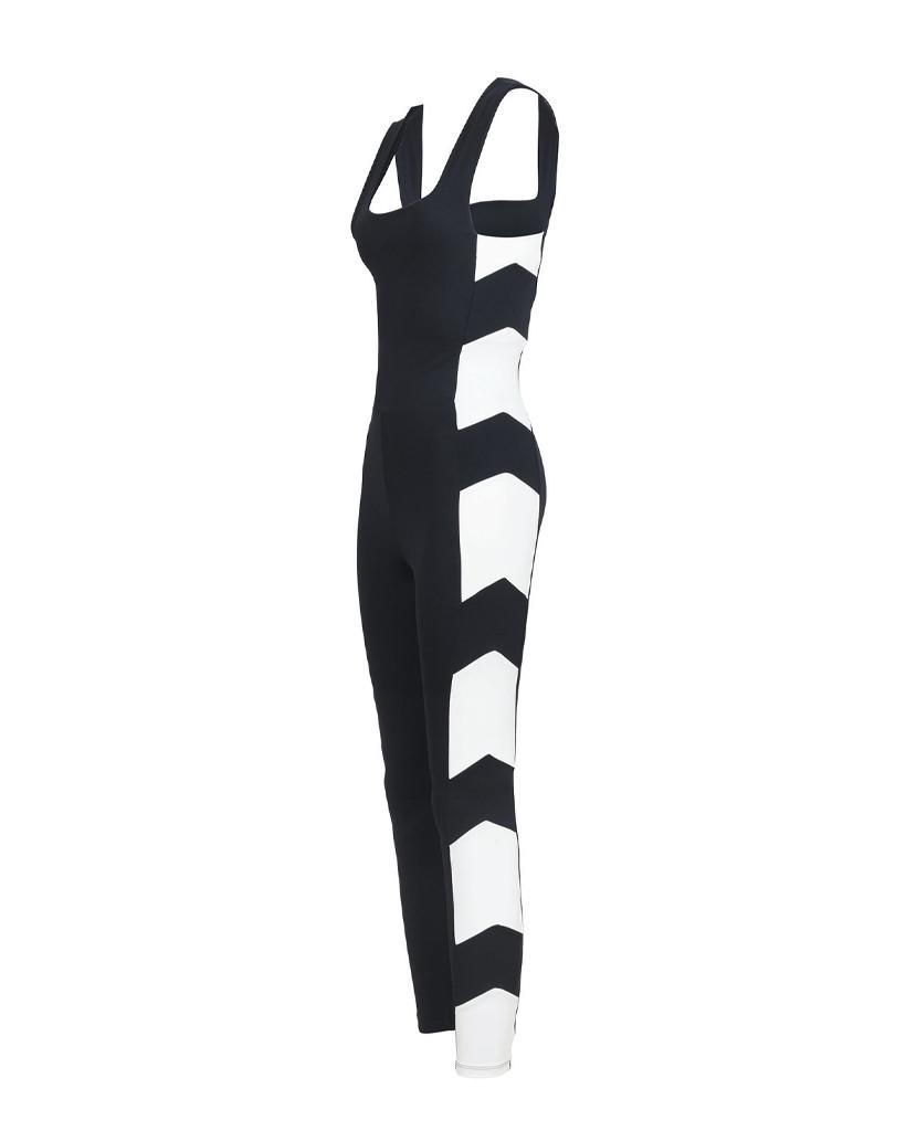 Arrow Unitard Black/chantilly