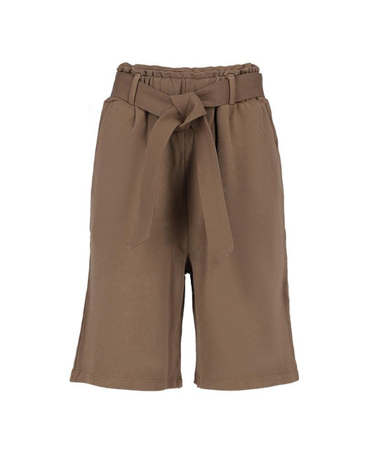 EQUALITYALF SHORTS WOMAN OLIVE KHAKI