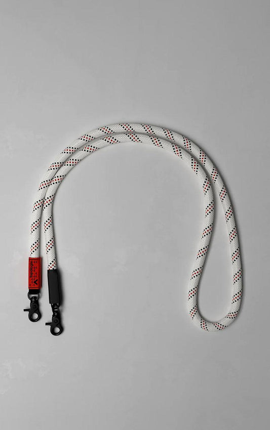 10mm Rope Strap White Patterned