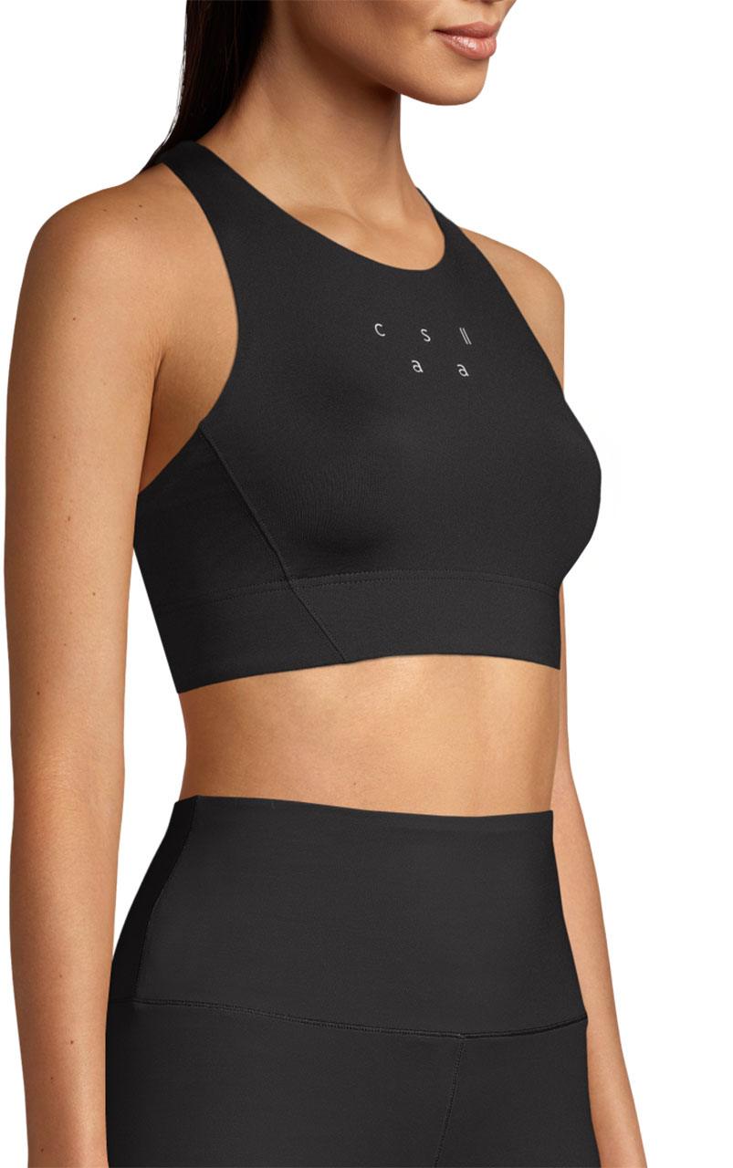 Iconic Longline Sports Bra Black