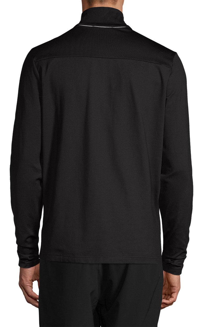 M Midlayer Half Zip Black