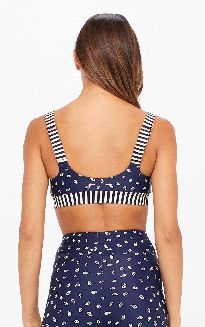 DITSY PAISLEY NINA BRA NAVY