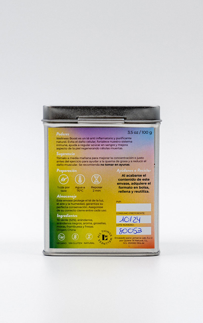 Wellness Boost - Té Revitalizante