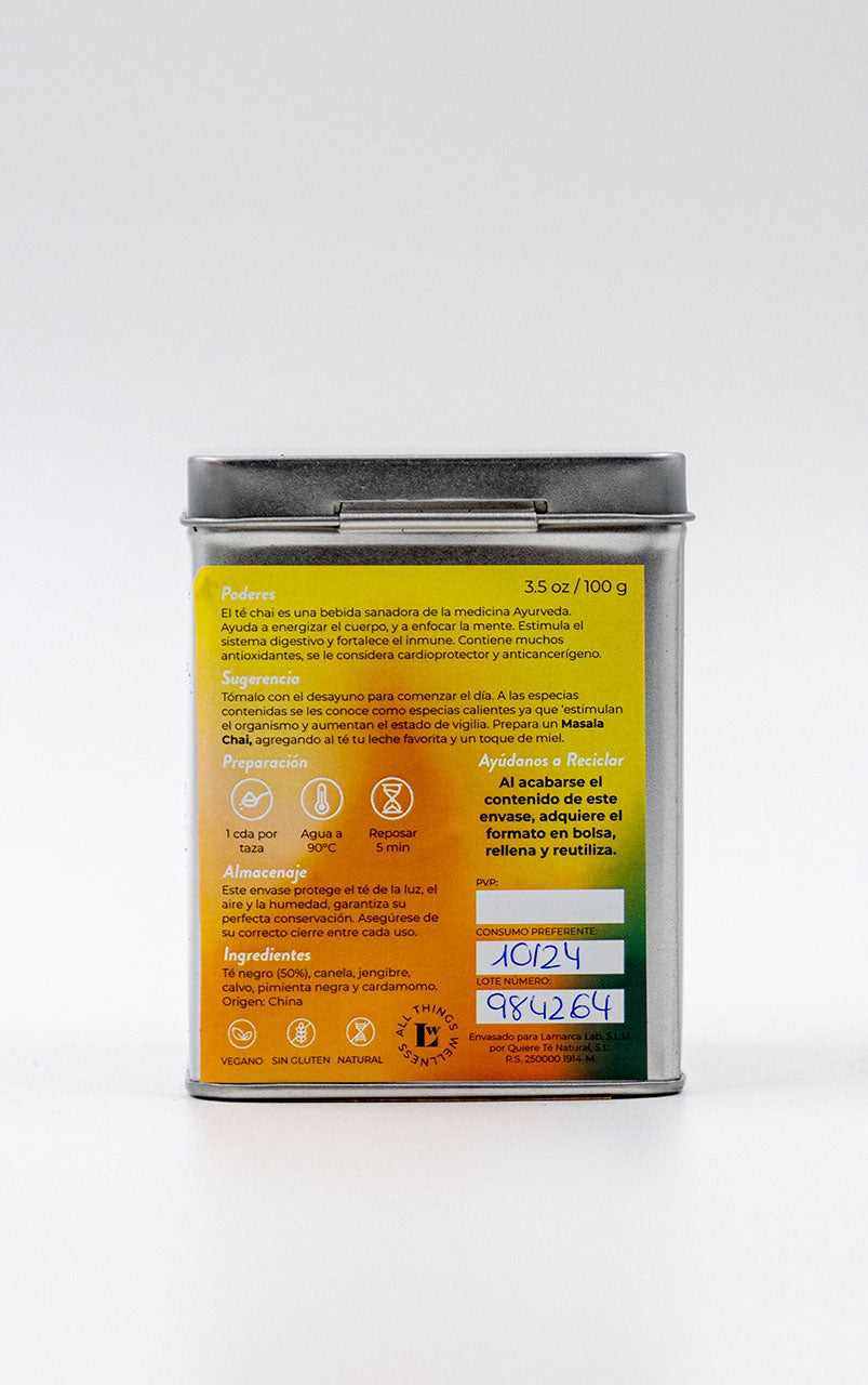 Rise & Chai - Té Energizante