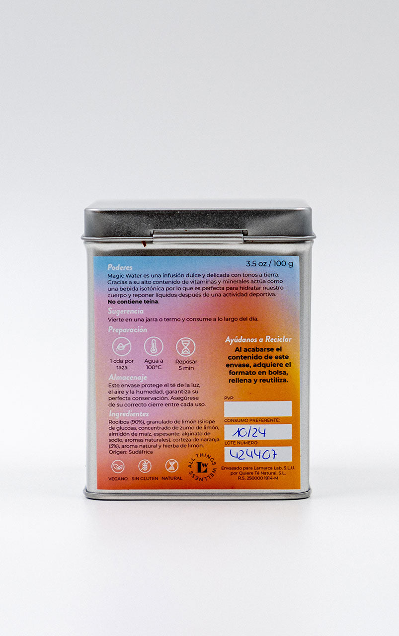 Magic Water - Infusión Hidratante y Refrescante