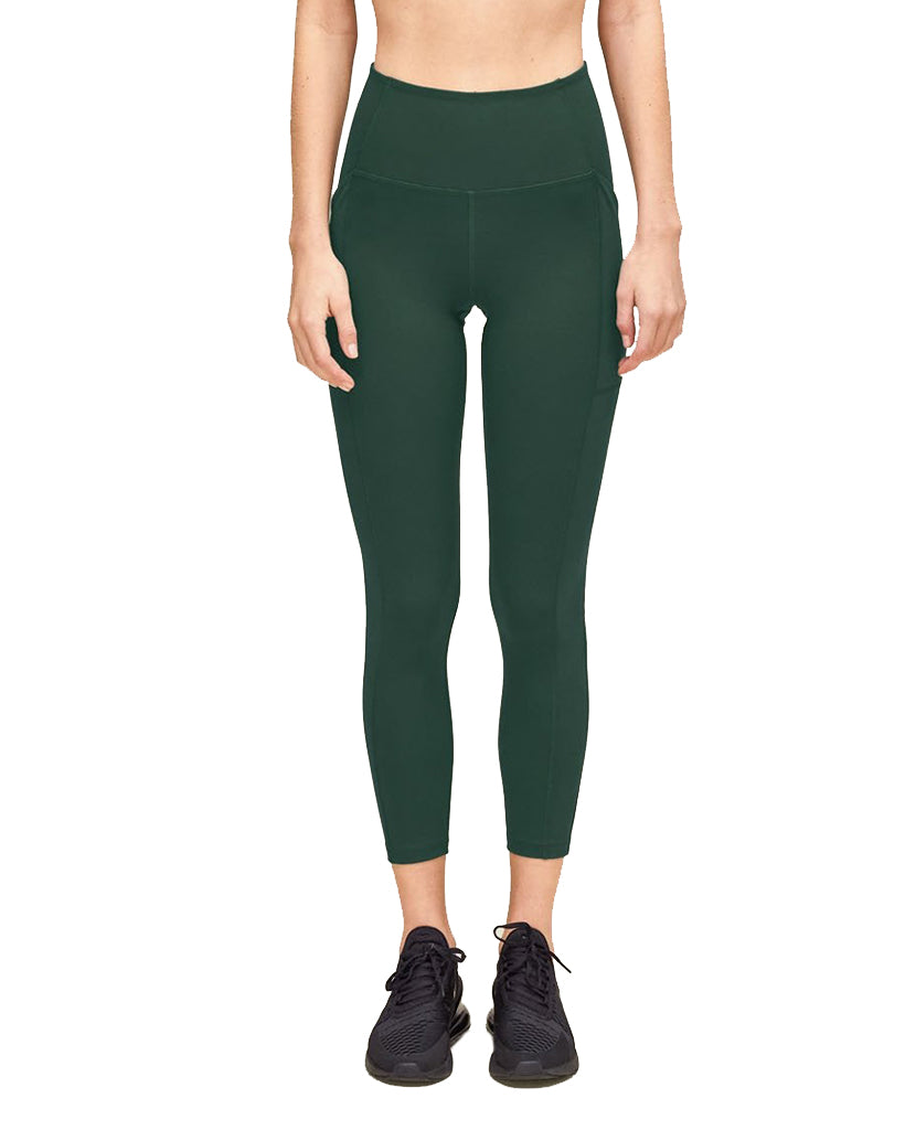 Pocket Legging High-Rise, 7/8 Moss