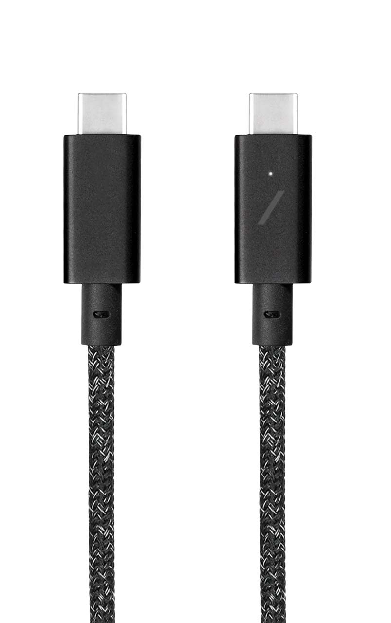 Eco Belt Cable Pro 2.4m USB-C to C Black