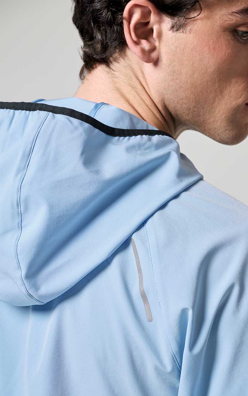 M Dynamic Windbreaker Anorak Sky Blue