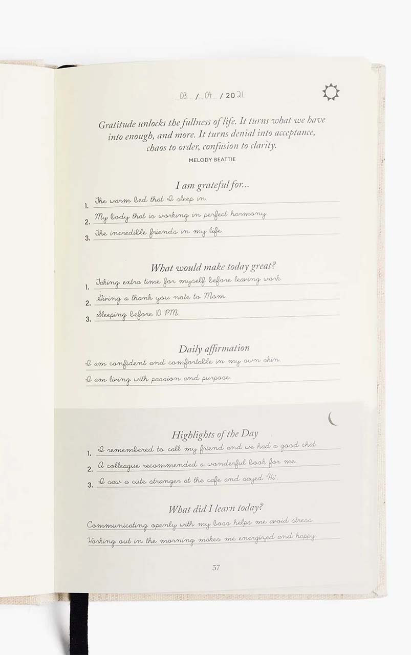 The Five Minute Journal