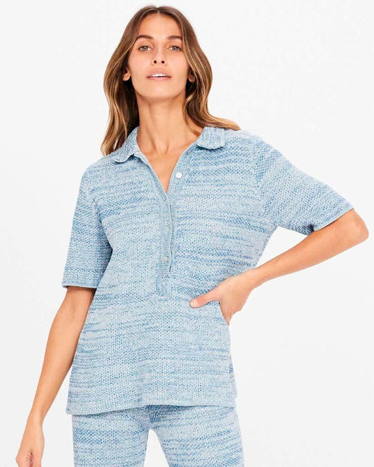 AZZURRA KNIT AIDA POLO