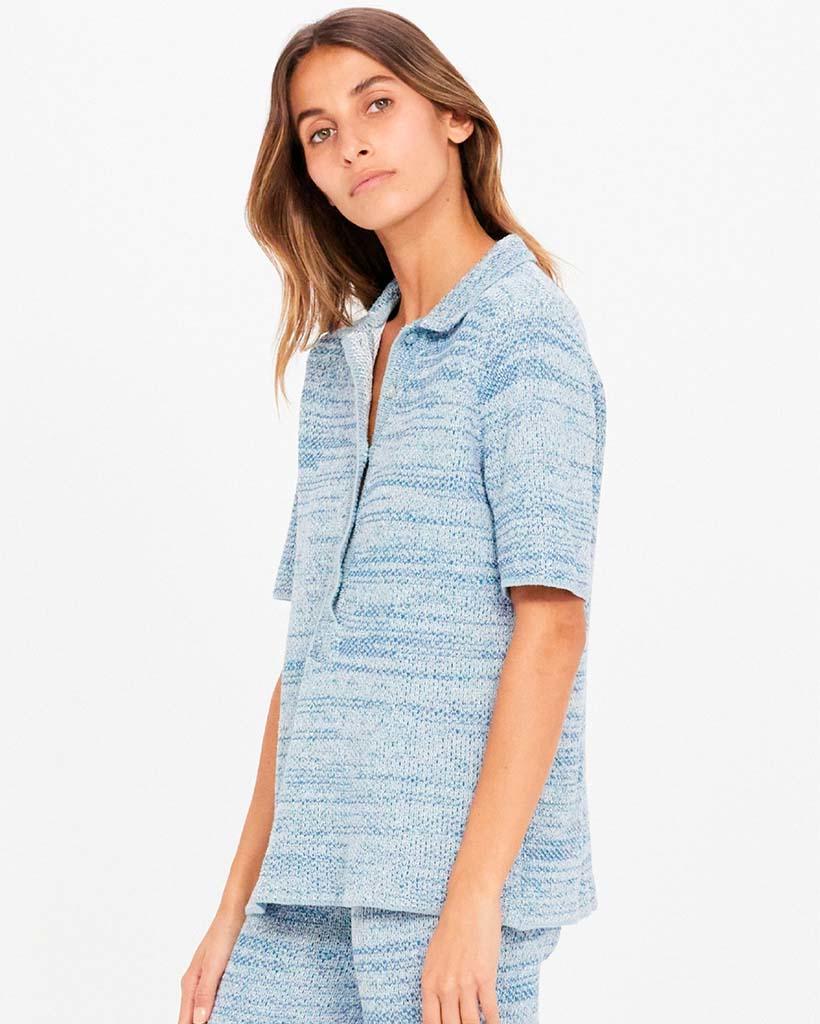 AZZURRA KNIT AIDA POLO