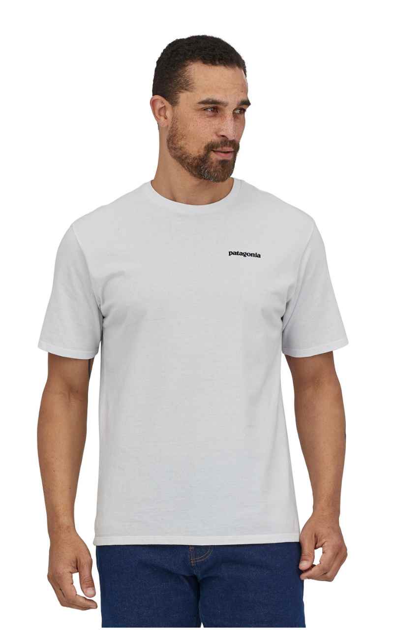M's P-6 Logo Responsibili-Tee White