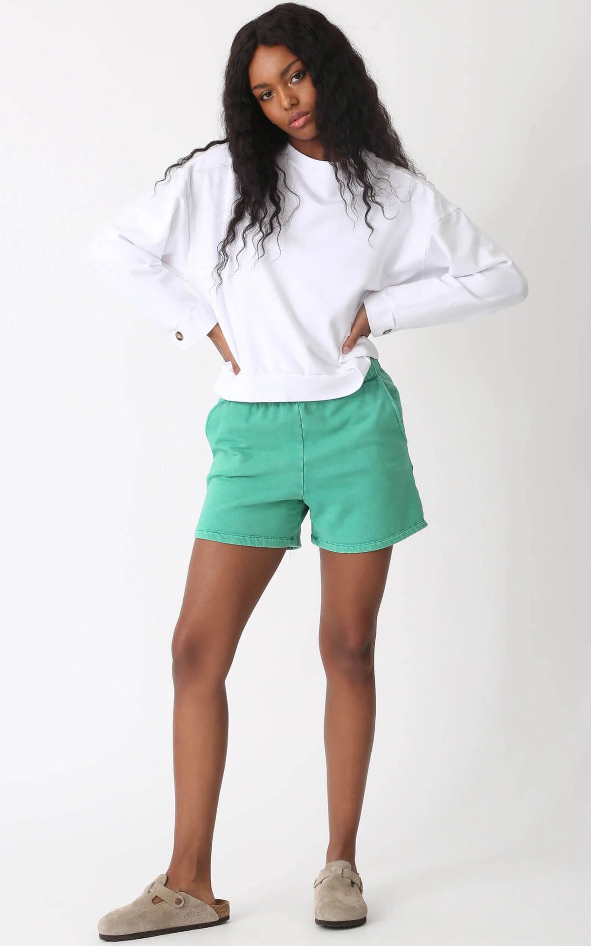 Dune Short - Vintage Reef Green