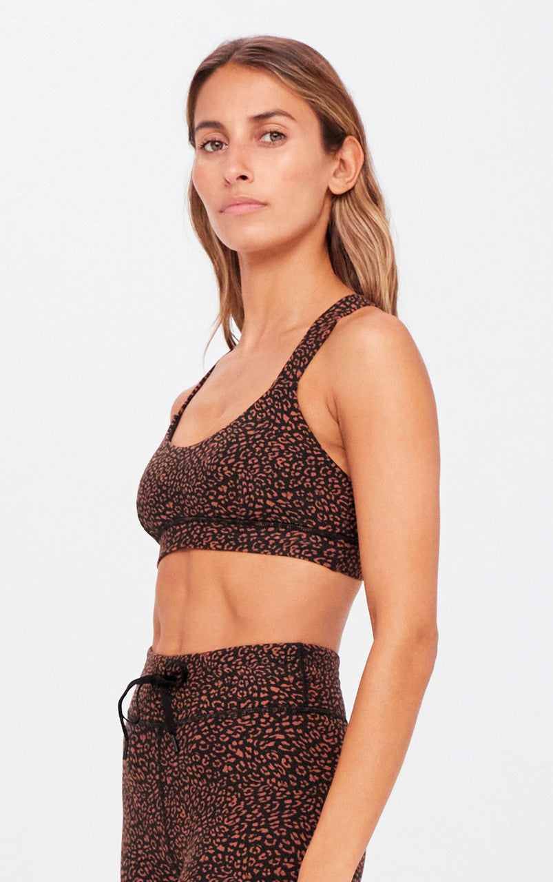 LEO DANCE BRA LEOPARD