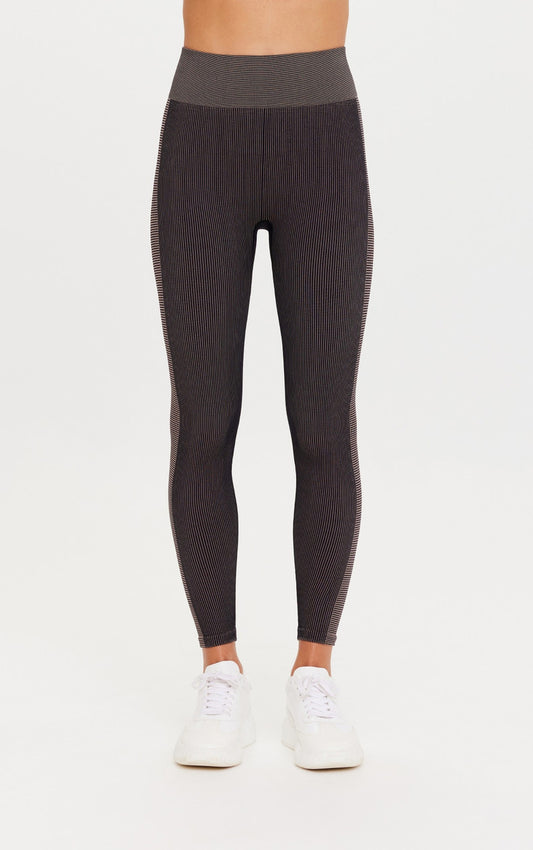 RIBBED SEAMLESS 25IN MIDI PANT