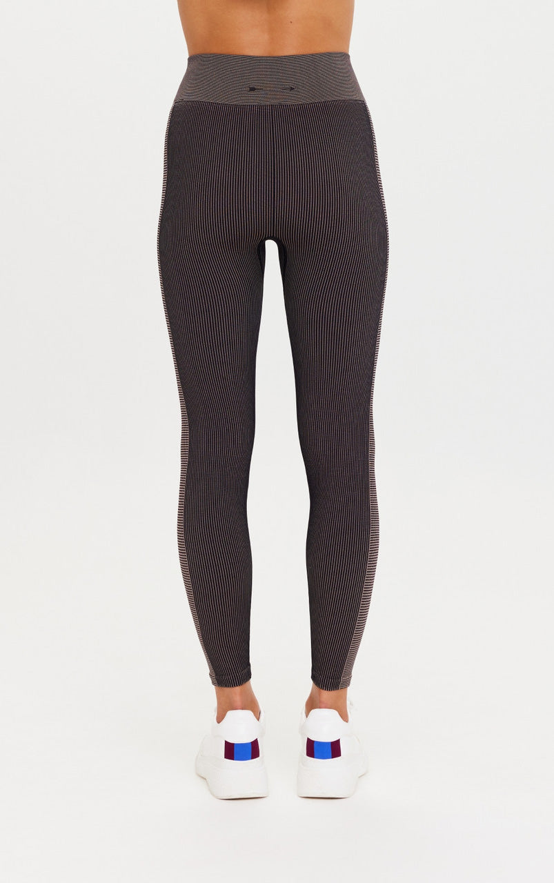 RIBBED SEAMLESS 25IN MIDI PANT
