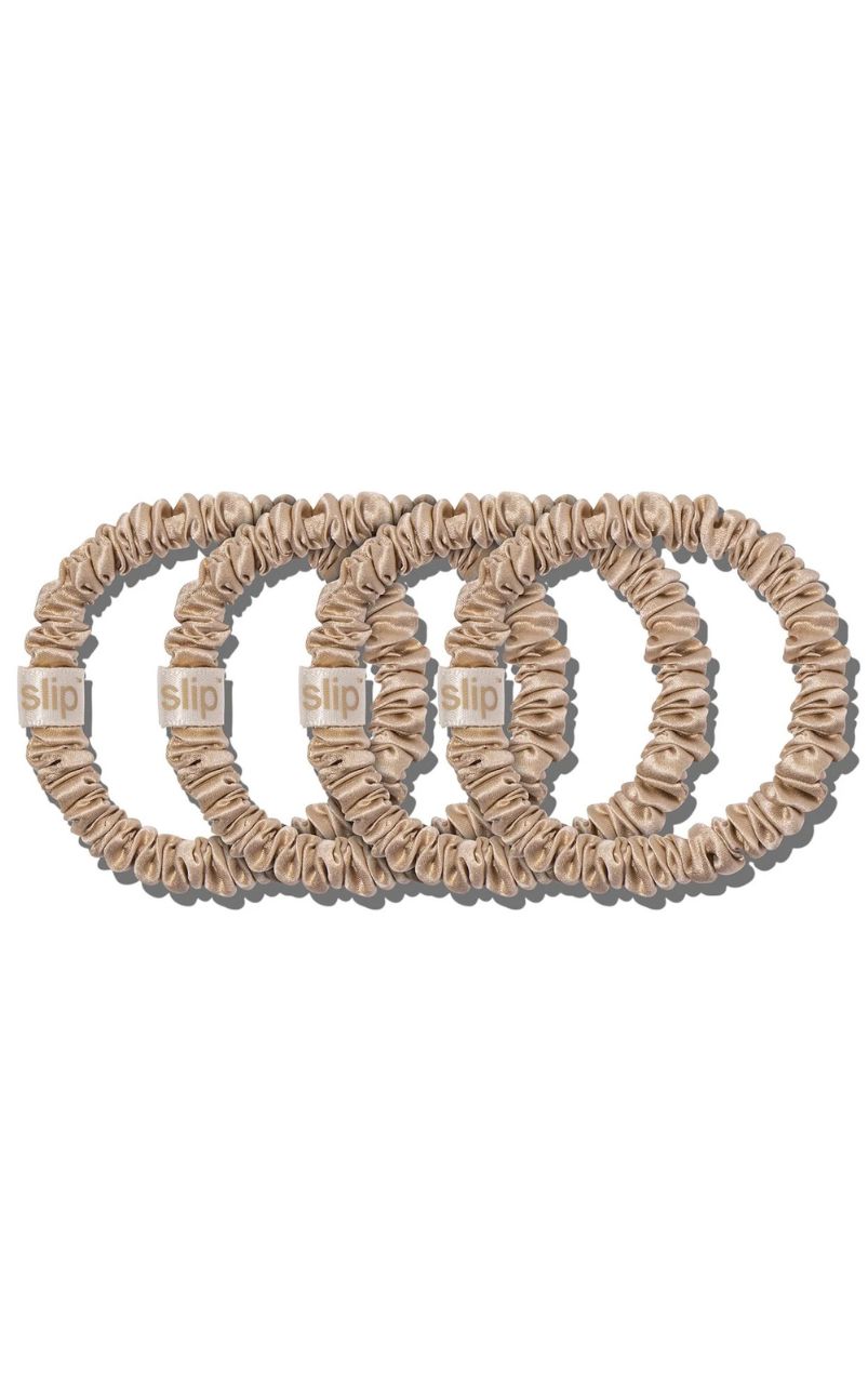 Skinny Scrunchies - Blonde (set of 4)