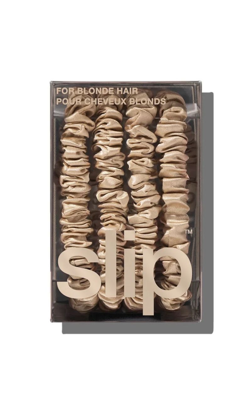 Skinny Scrunchies - Blonde (set of 4)