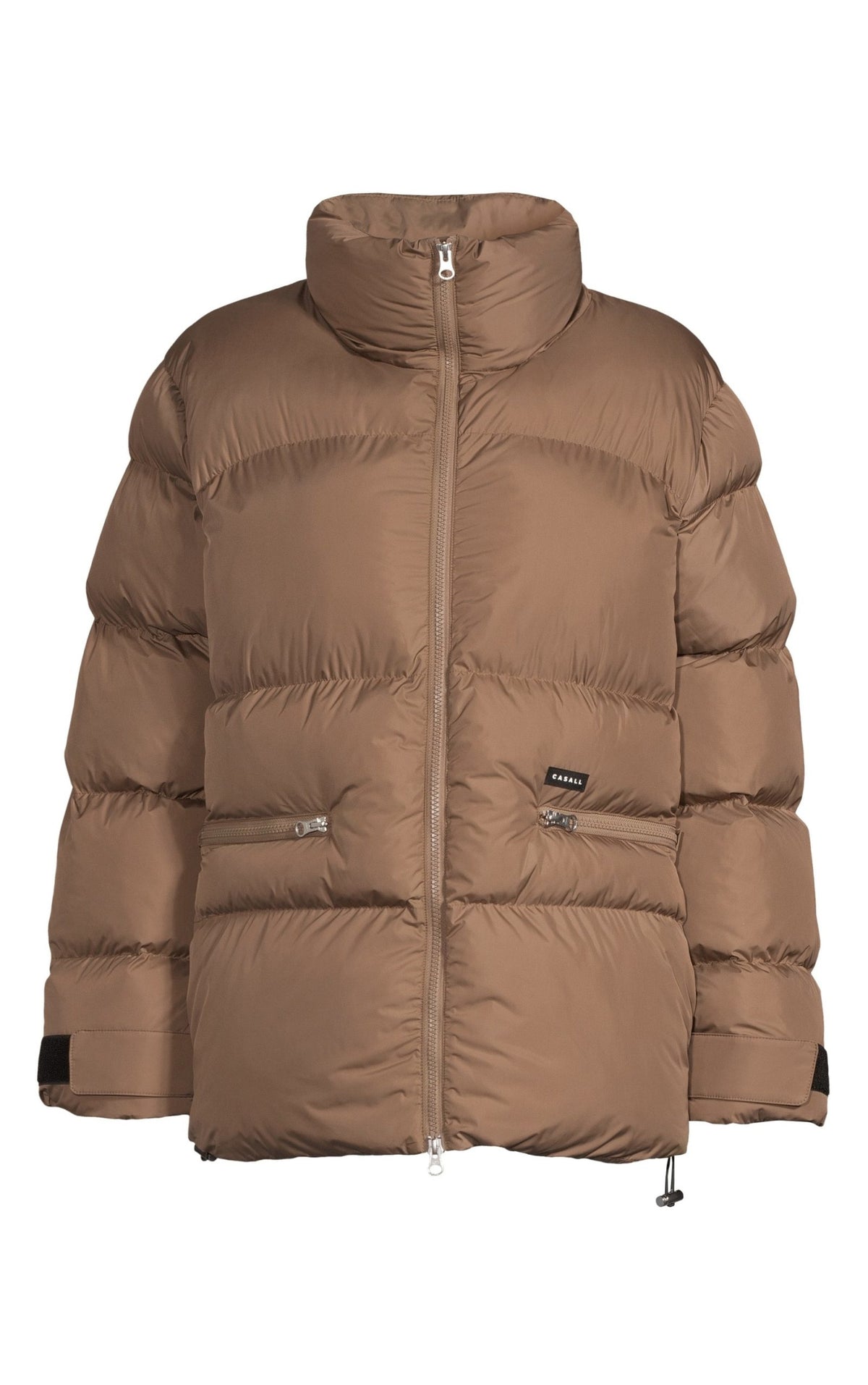 Hero Puffer Jacket Taupe Brown