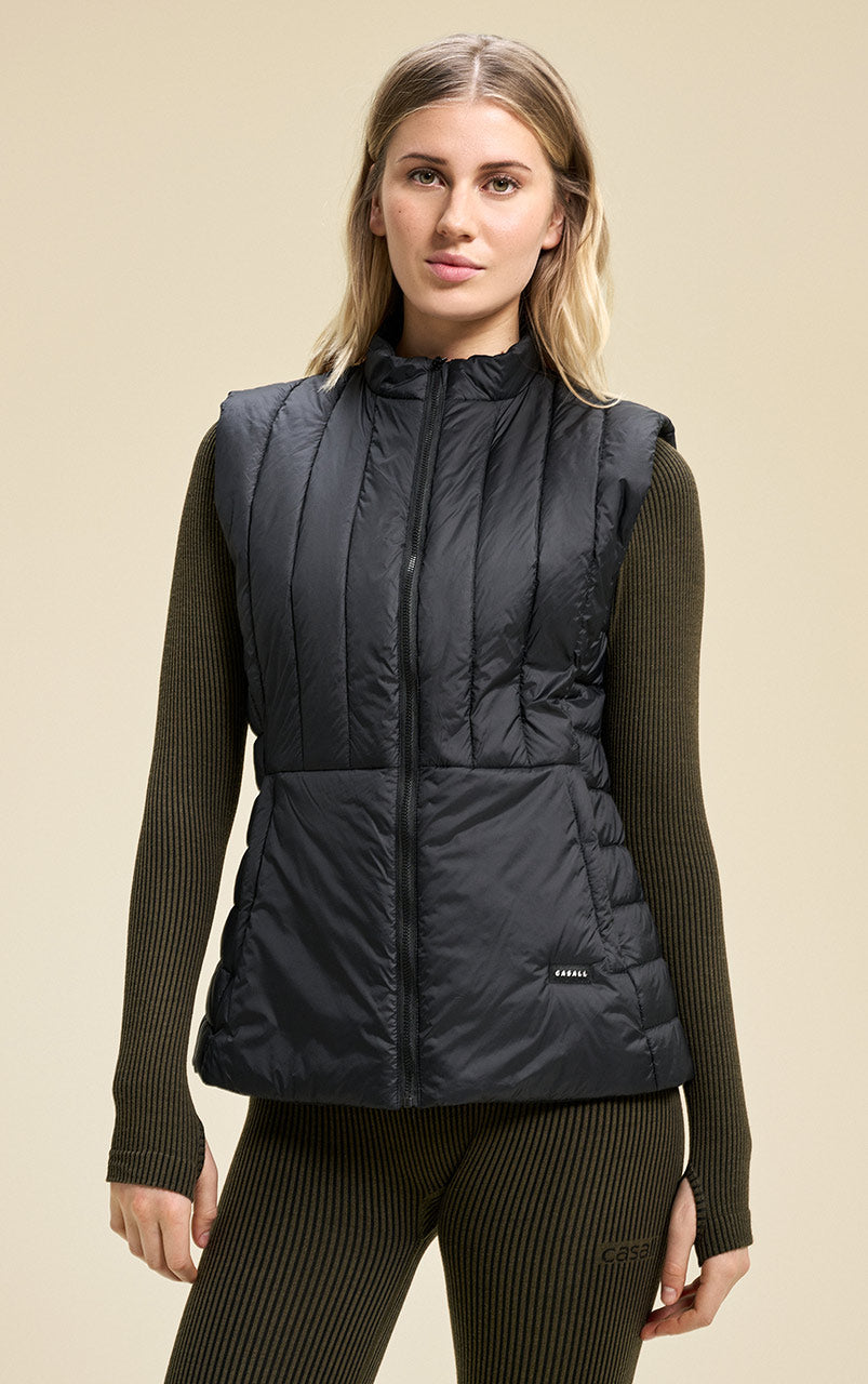 Lightweight Padded Vest Black