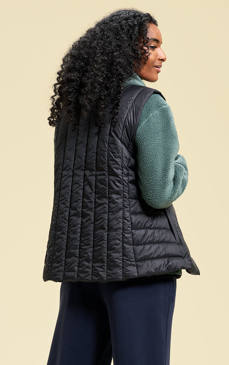 Lightweight Padded Vest Black