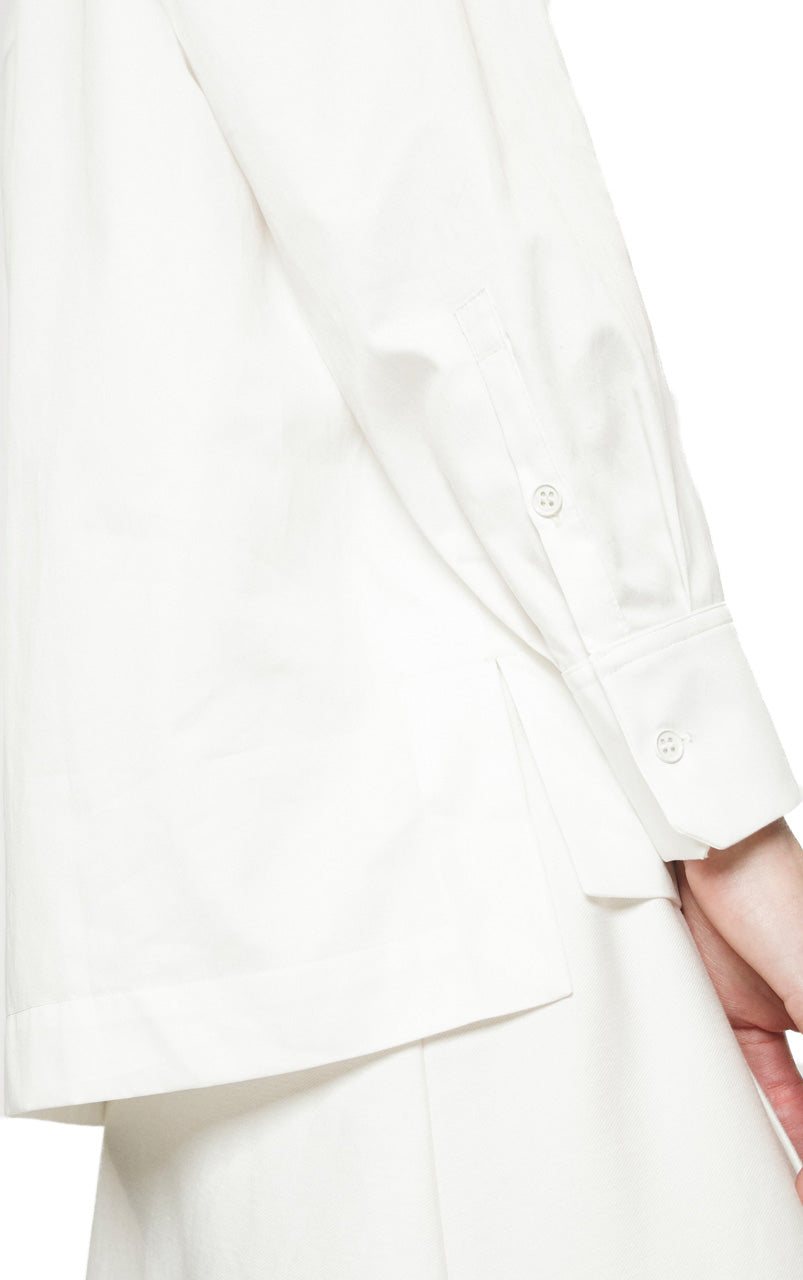 KERAS Shirt Bianco Seta
