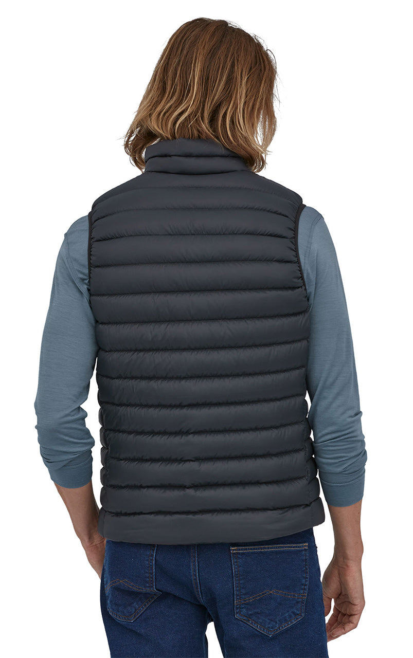 Men’s Down Sweater Vest Black