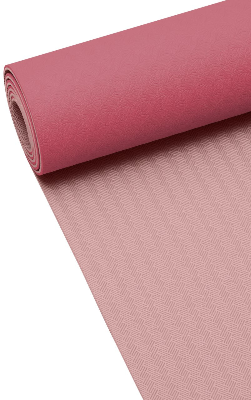 Yoga mat position 4mm - Mineral Pink