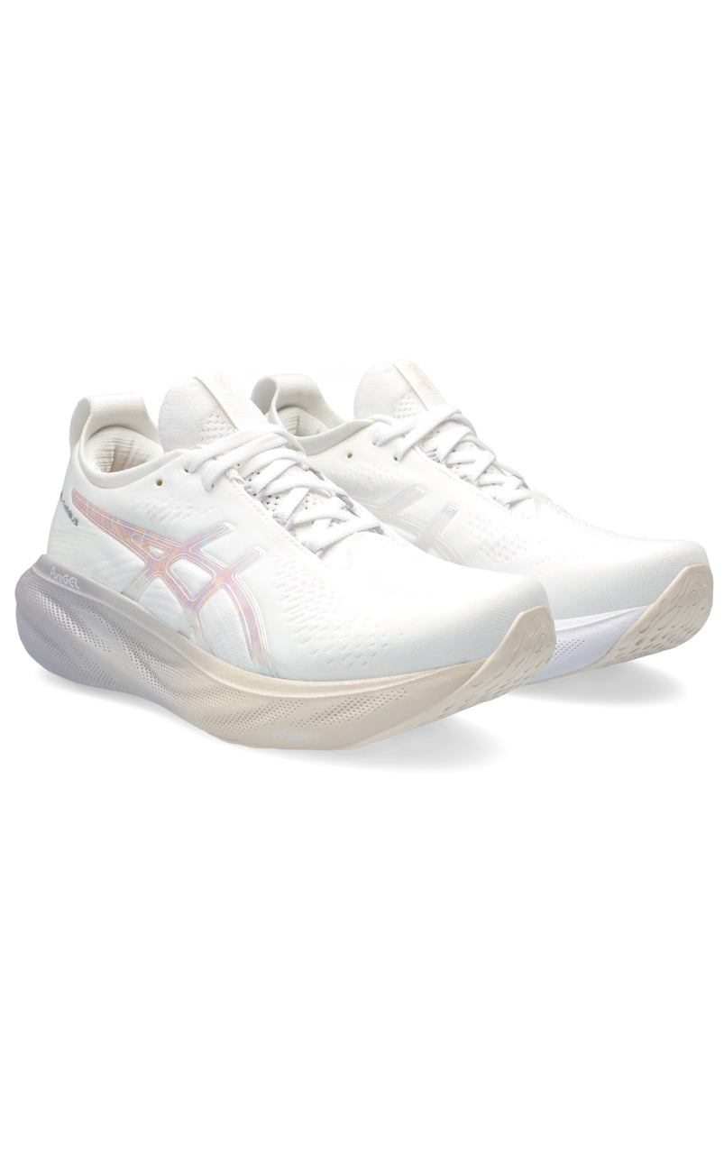 GEL-NIMBUS 25 ANNIVERSARY WHITE/ROSE DUST