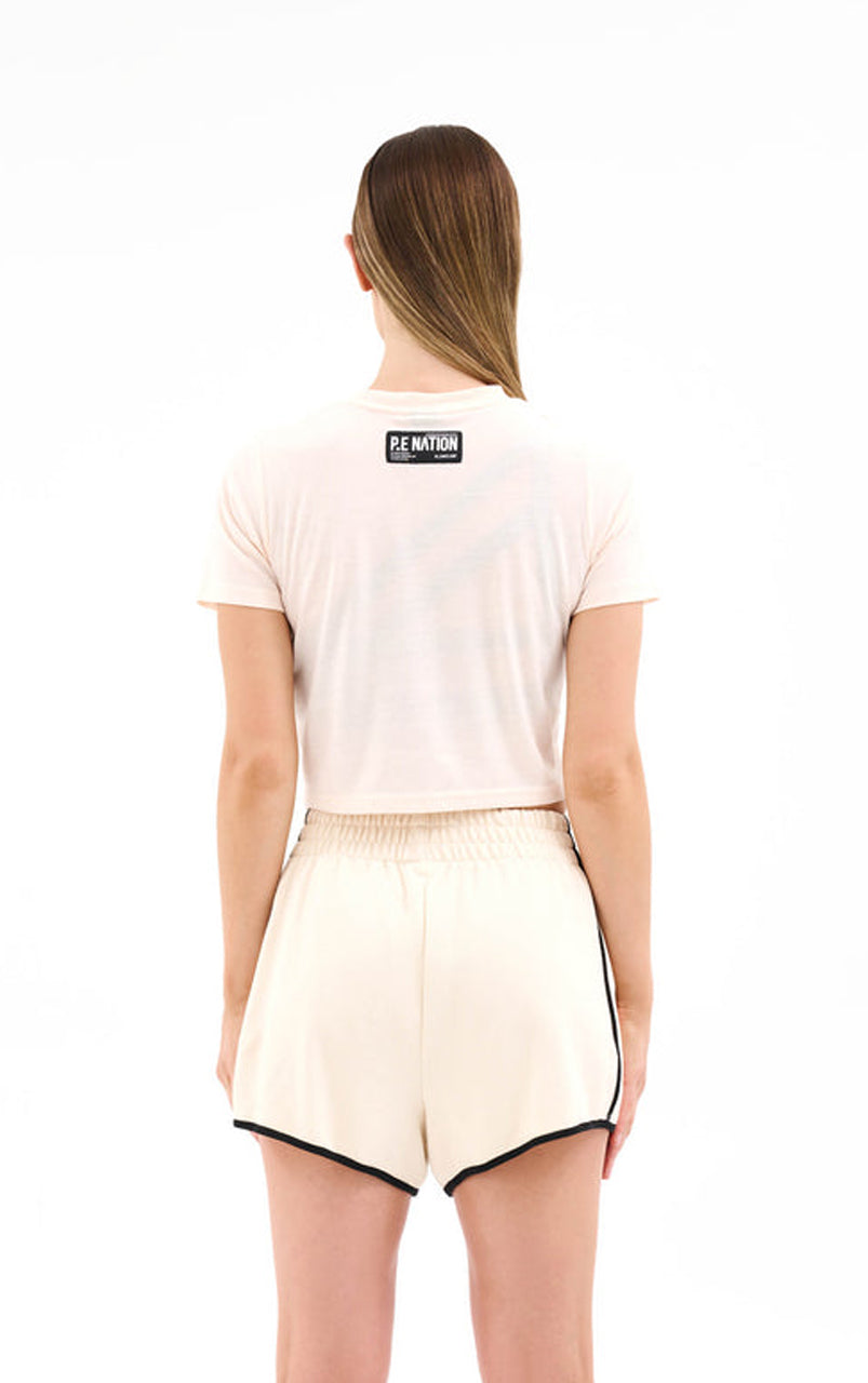 PARALLEL TEE PEARLED IVORY