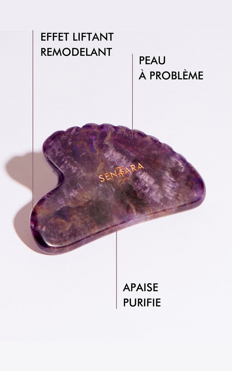 Gua Sha Corazón Dentado- Amstista