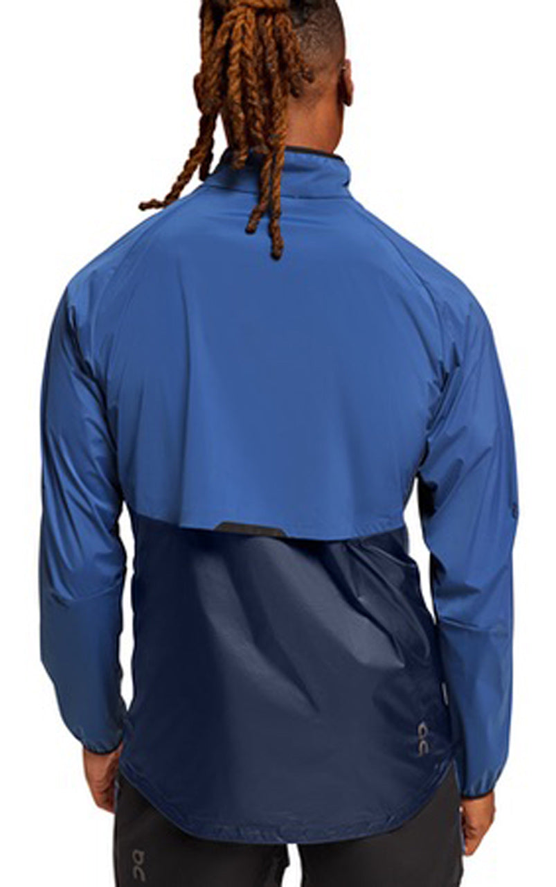 Weather Jacket Men Denim | Navy Blue