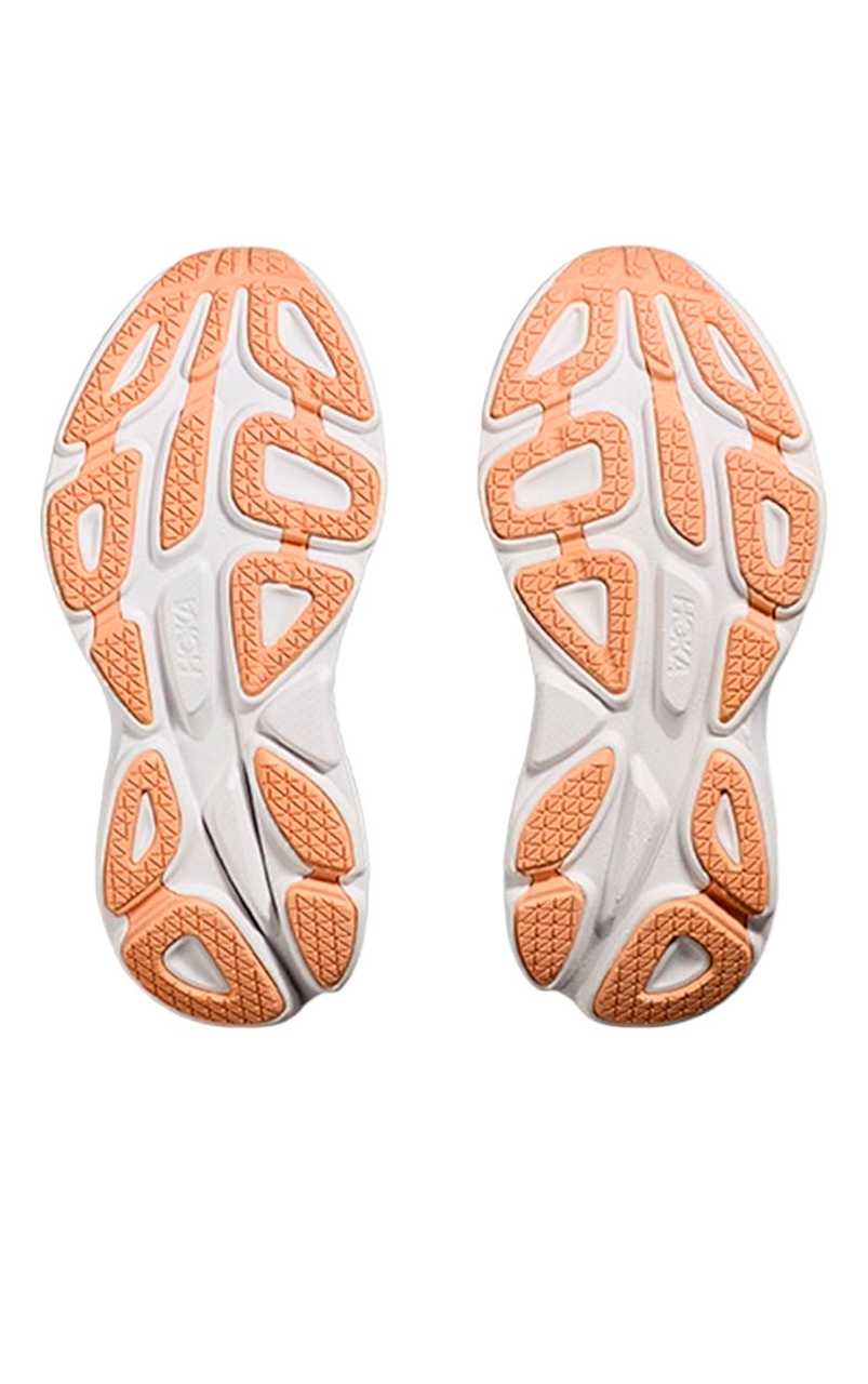 Women's BONDI 8 White/Cantaloupe