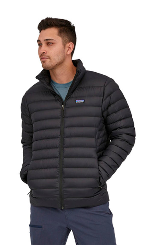 M's Down Sweater Black