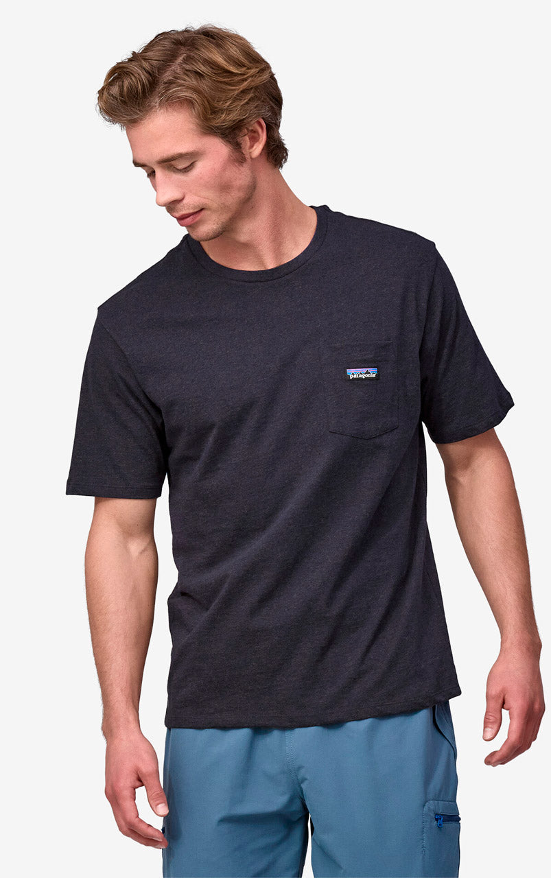 M's Daily Pocket Tee Black