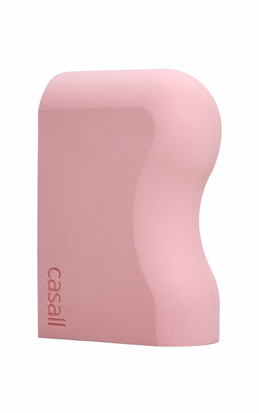 Make Waves Yoga Block - Light Pink