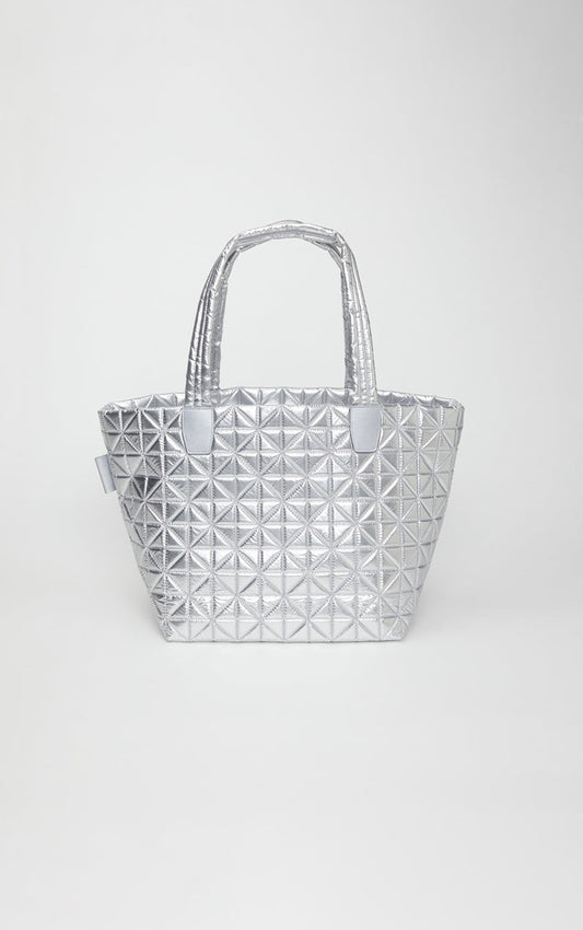 VEE TOTE MEDIUM  CHROME METALLIC