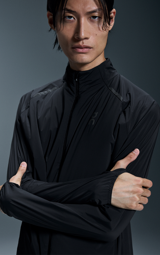 Weather Jacket Insulated Men Black