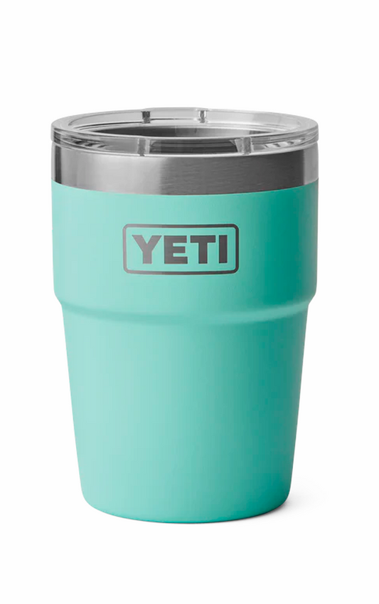 Single 16 Oz (473 ml)  Stackable Cup V2. Seafoam