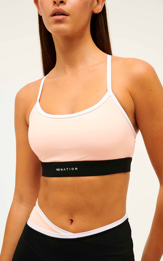 SIGNATURE SPORTS BRA BLUSH
