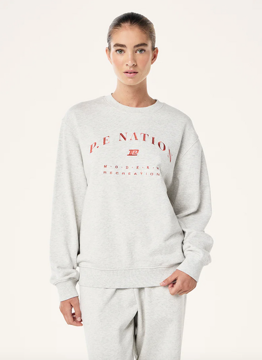 LIBERATION SWEAT LIGHT GREY MARLE
