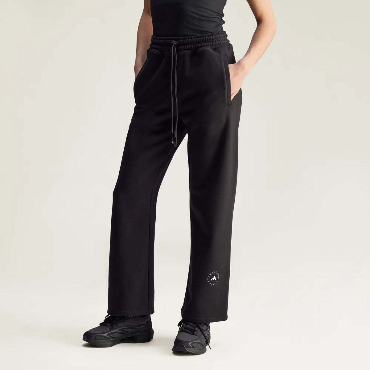 aSMC STRAIGHT PANTS BLACK